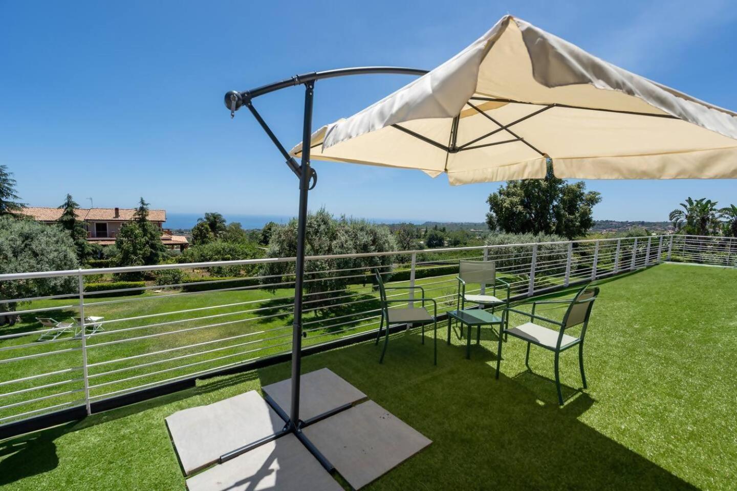 Villa Persea Santa Venerina Bagian luar foto