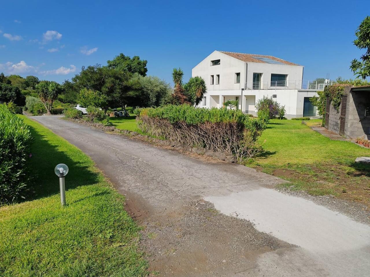 Villa Persea Santa Venerina Bagian luar foto