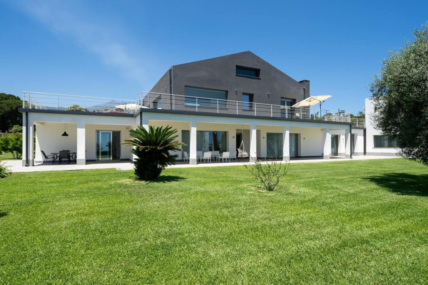 Villa Persea Santa Venerina Bagian luar foto