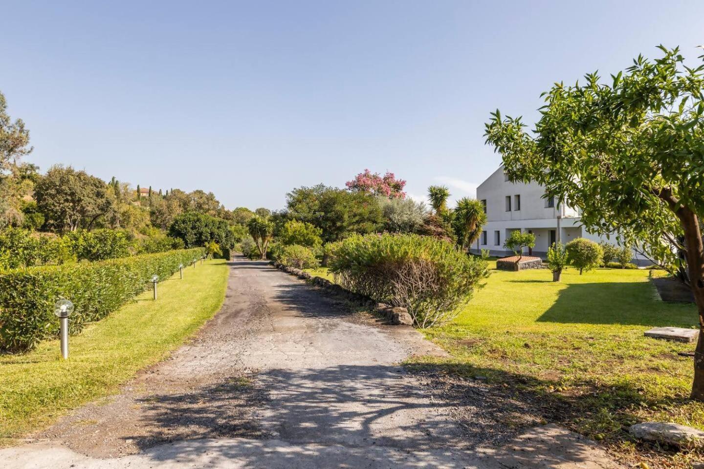 Villa Persea Santa Venerina Bagian luar foto