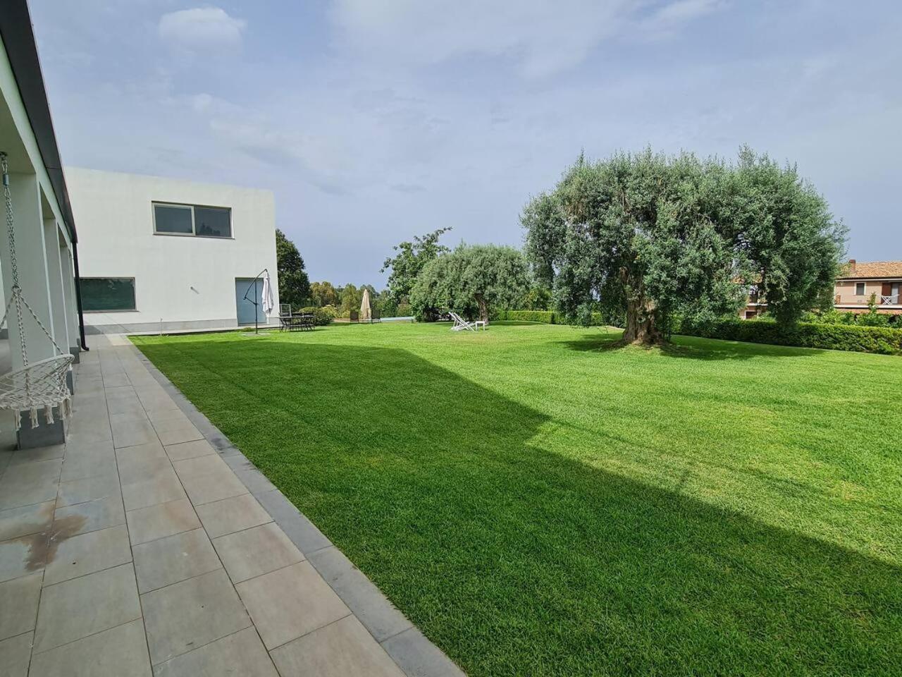 Villa Persea Santa Venerina Bagian luar foto